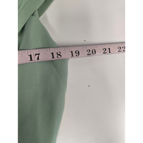 FORMAL 12 L sage green beaded sequin embroidered mother of bride dress NEW B103 - Picture 4 of 6